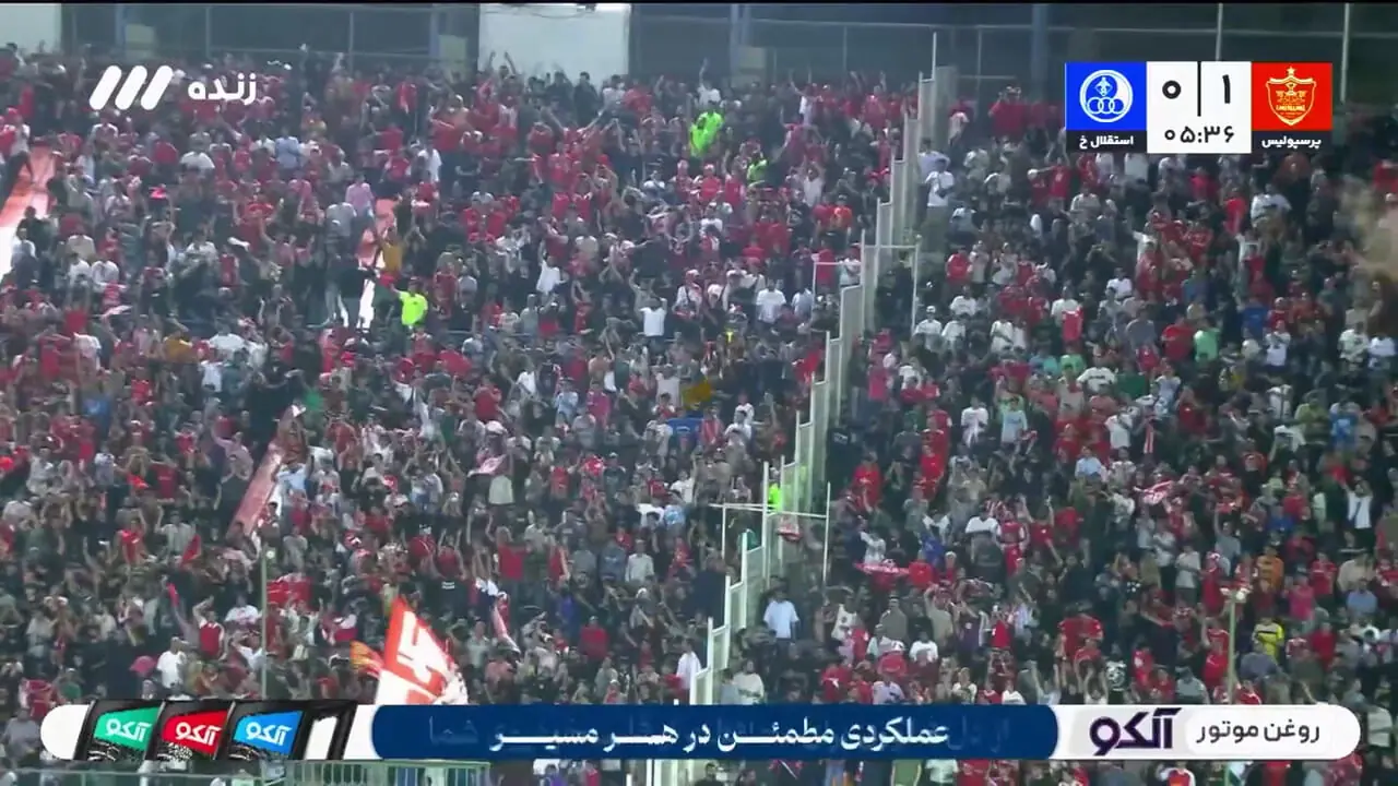 طوفان زودهنگام پرسپولیس؛ خدابندهلو در دقیقه ۷ گل زد