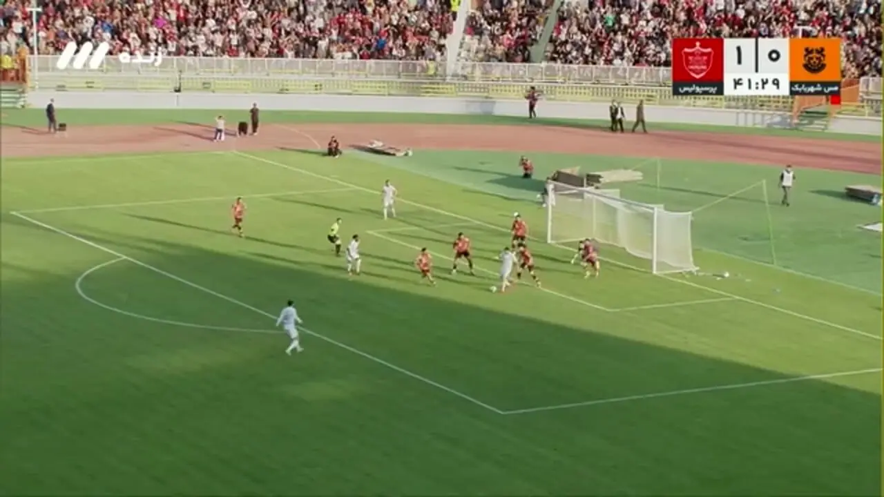 خلاصه بازی مس شهر بابک ۰ - پرسپولیس ۳